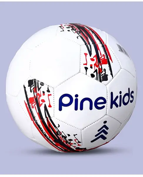 Pine Kids Size 5 Football - White