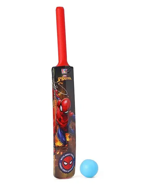 Marvel Spiderman Bat & Ball Set (Color May Vary)