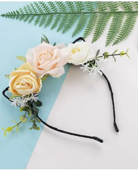 Pine Kids Hair Bands Floral Embellished - Multicolour