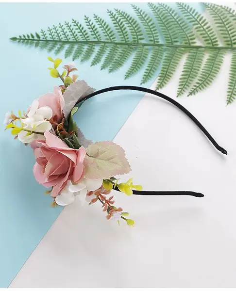 Pine Kids Hair Bands Floral Embellished - Multicolour