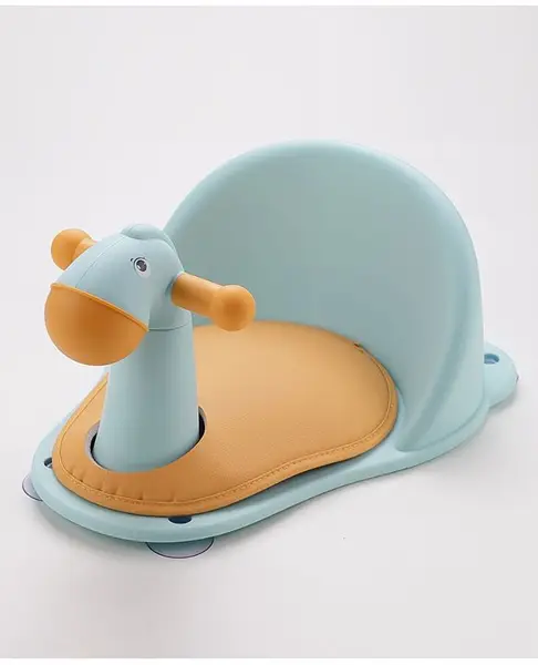 Baby Bather Horse Design - Blue And Yellow