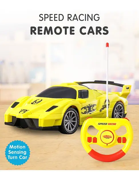 Speed Racing Remote Car - Yellow