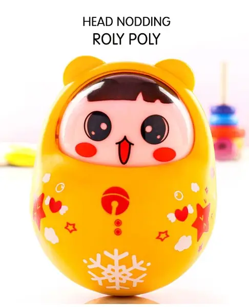 Head Nodding Roly Poly - Orange