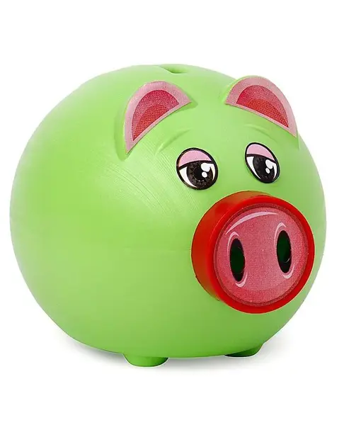 United Agencies Girnar Piggy Bank - (Color May Vary)