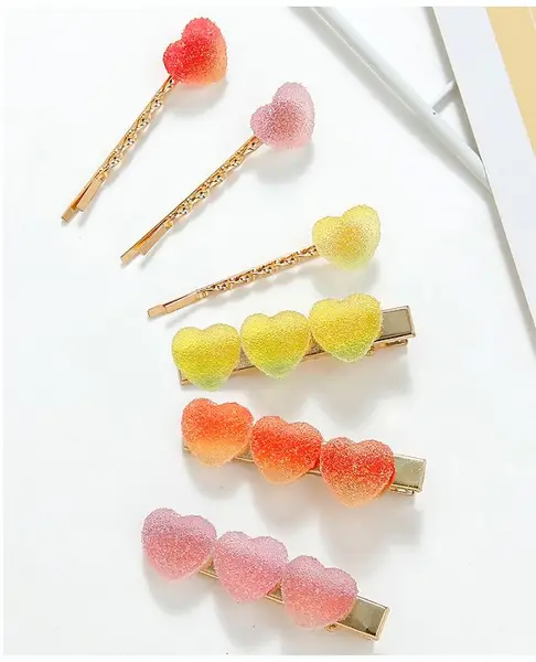 Pine Kids Free Size Hair Pins Pack of 6 - Multicolor