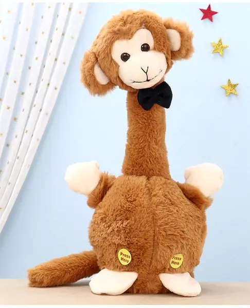 Aarohi Toys Musical Dancing Monkey - Height 31 cm (Color May Vary)