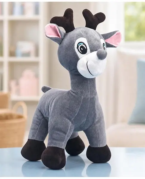 Babyhug Deer Soft Toy - Height 30 cm