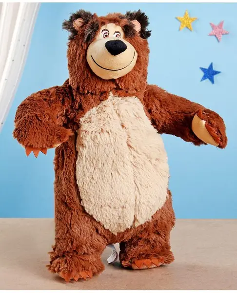 Simba Masha & Bear Soft Toy Brown - Height 50 cm
