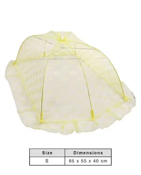 Babyhug Portable Baby Mosquito Net Small  - Yellow