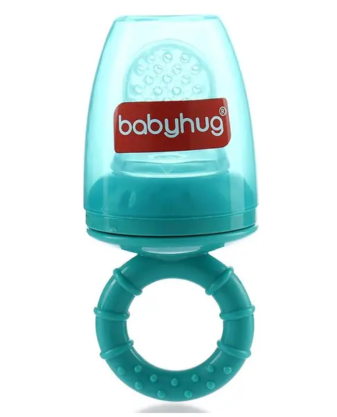 Babyhug 2-in-1 Fruit & Food Nibbler with Mesh and Silicone Sac