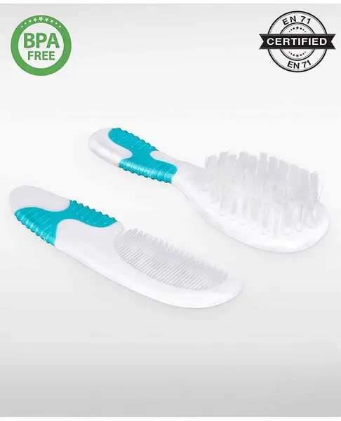 Babyhug Soft Grip Brush & Comb Set