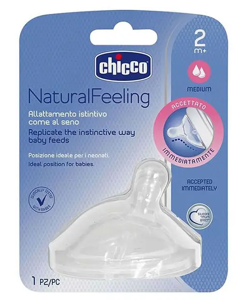 Chicco Natural Feeling Teat - White