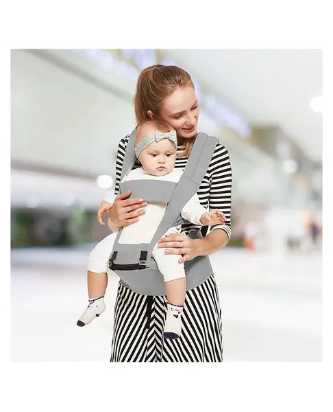 R for Rabbit Upsy Daisy Baby Carrier cum Kangaroo Bag Ergonomic Baby Carry Bag Adjustable Hip Seat Belt Stylish belt for mothers Carrier with 4 in 1 carry Position for 3 to 24 months