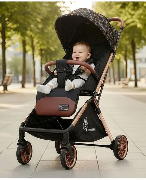 R for Rabbit Street Smart Auto Fold Stylish Newborn Baby Stroller