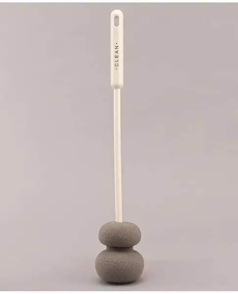 Round Shaped Spong Brush- Grey