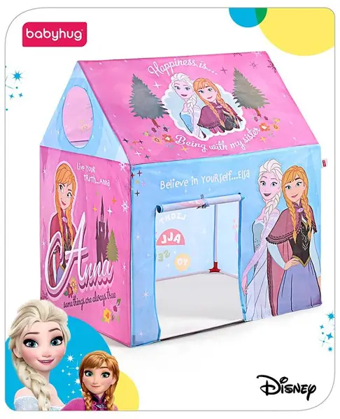 Babyhug Disney Frozen Play Tent House - Multicolor