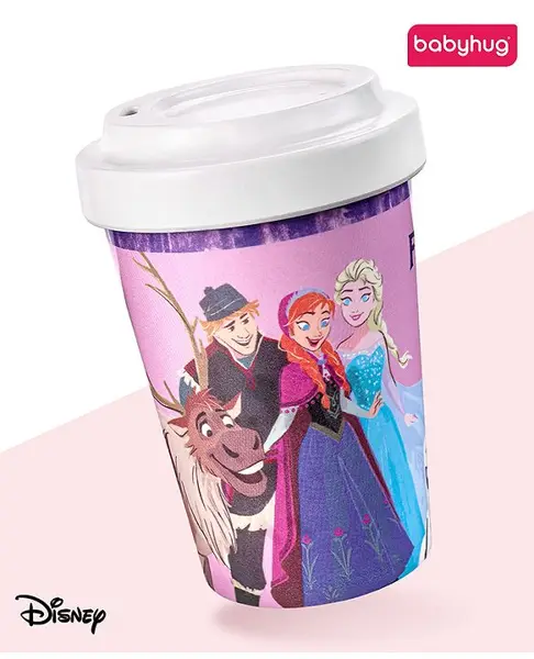 Babyhug Disney Nitro Sipper With Frozen Theme - 350 ml