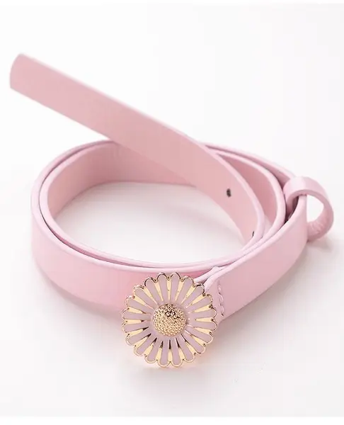 Babyhug  Free Size  Belt with Floral Buckle - Pink