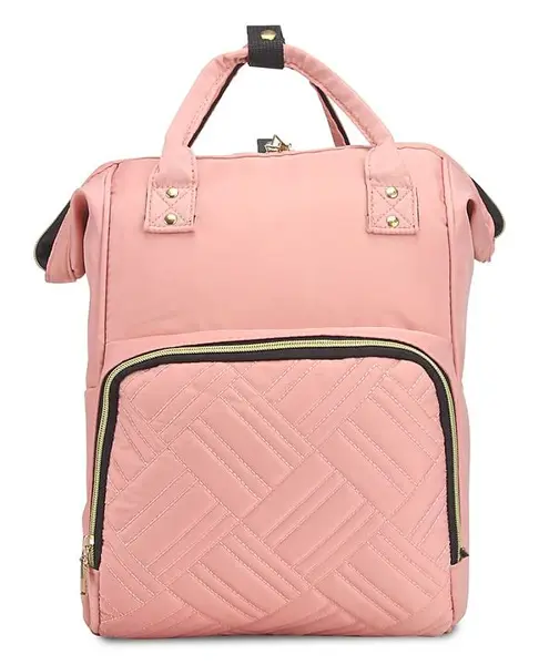 Multifunctional Diaper Backpack - Pink