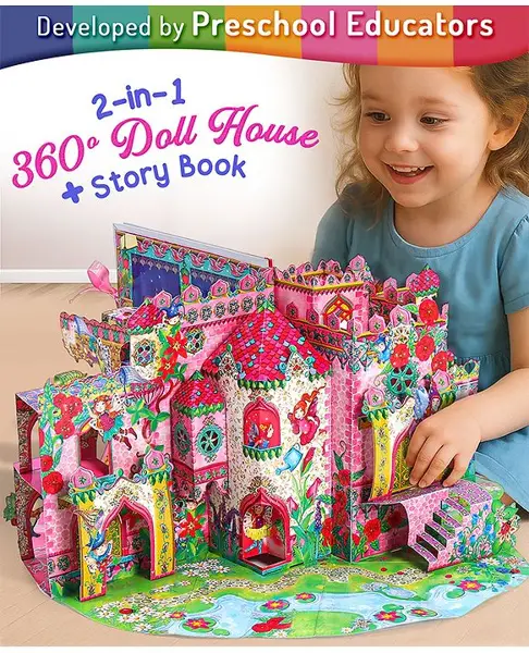 Intelliskills 360 3D Pop-Up Doll House Book