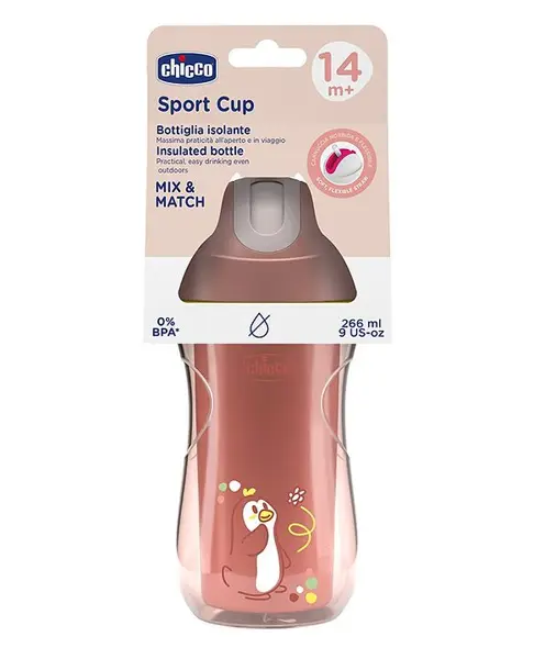 Chicco BPA Free Sport Cup Pink - 266 ml