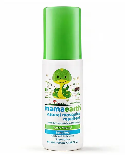 mamaearth Natural Mosquito Repellent Spray With Lemongrass Oil - 100 ml