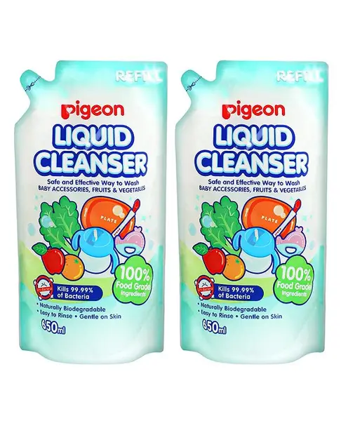 Pigeon Liquid Cleanser Pack Of 2 - 650 ml each