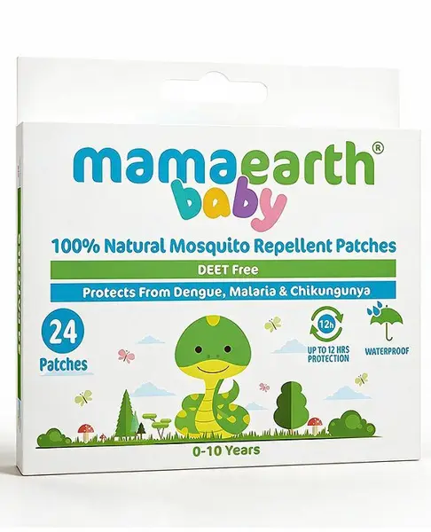 mamaearth Natural Repellent Mosquito Patches - 24 Pieces