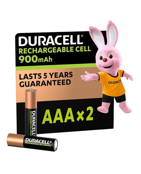 Duracell Ultra AAA Rechargeable Batteries - Pack Of 2