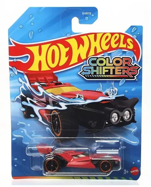 Hot Wheels Color Shifters Blade Raider Toy Car Color Changing Die-Cast Vehicle with Free-Rolling Wheels -Red