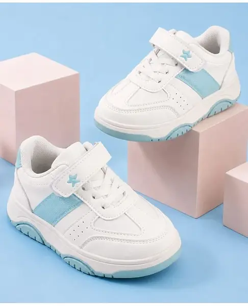 Cute Walk by Babyhug Velcro Closure Sneakers - Blue