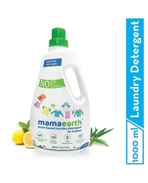 mamaearth Plant Based Baby Laundry Liquid  Detergent - 1000 ml
