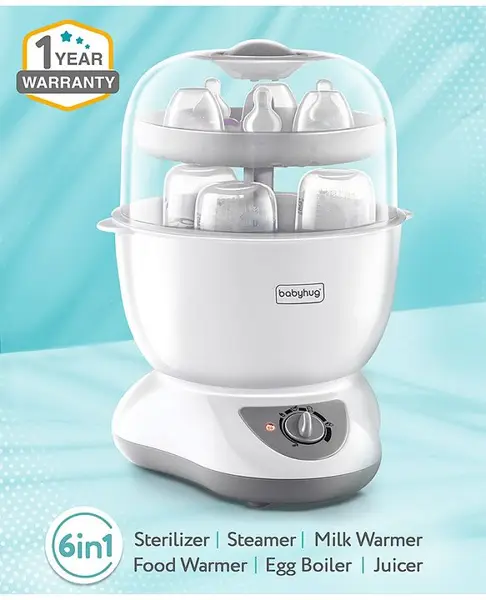 Babyhug 6 in 1 Steam Sterilizer Cum Warmer