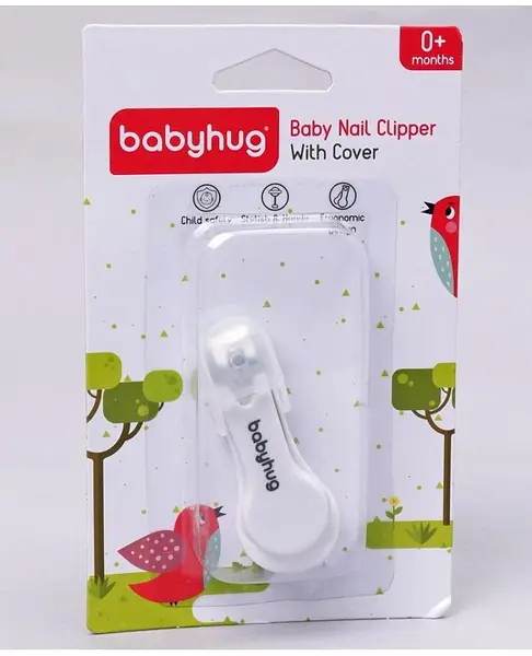 Babyhug Nail Clipper - White