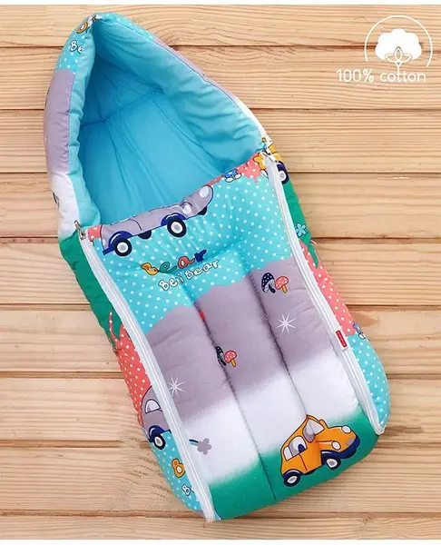 Babyhug Sleeping Bag Parkland Print - Multicolor