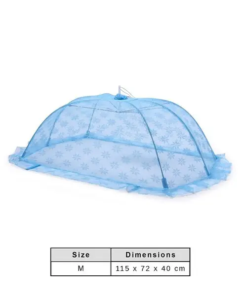 Babyhug Portable Baby Mosquito Net Medium - Blue
