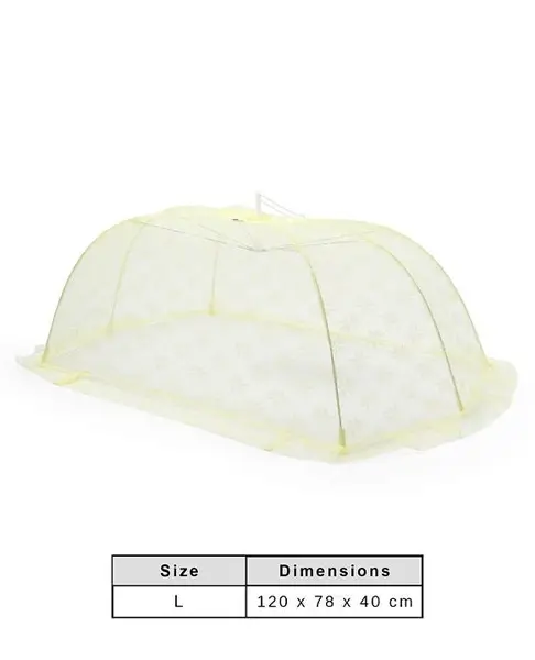 Babyhug Portable Baby Mosquito Net Large - Yellow