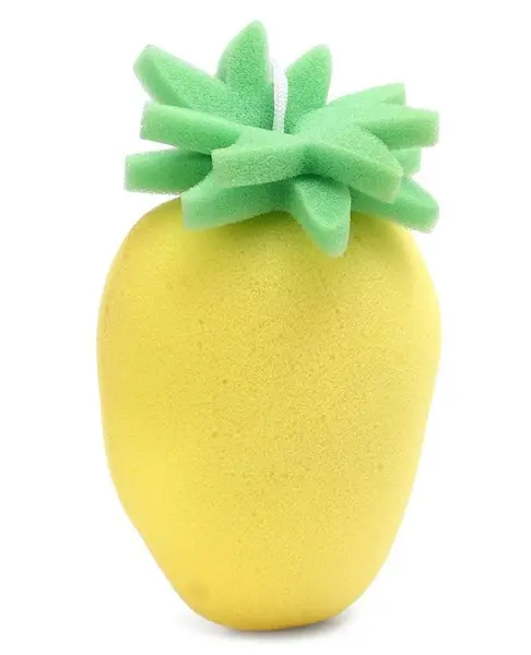 MangoShape Bath Sponge - Yellow