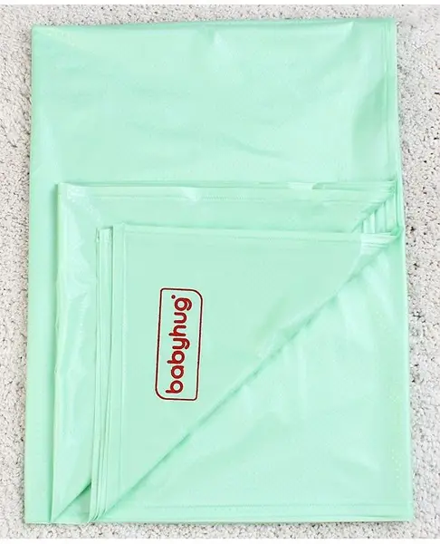Babyhug Plastic Sheet Extra Large Size - Green