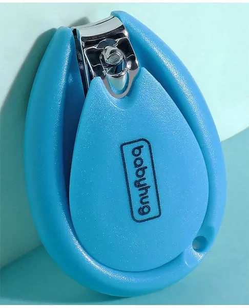 Babyhug Oval Shape Nail Clipper - Blue