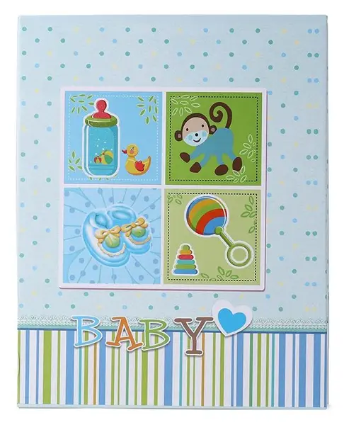 Photo Album Baby Print - Blue