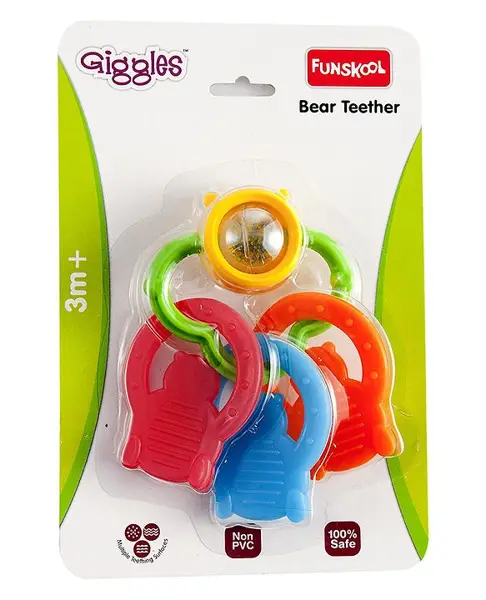 Funskool Giggles Bear Teether