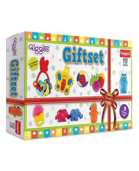 Giggles Premium Gift Set of 9 - Multicolor
