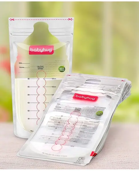 Babyhug Milk Storage Bag Pack of 30 - 180 ml Each