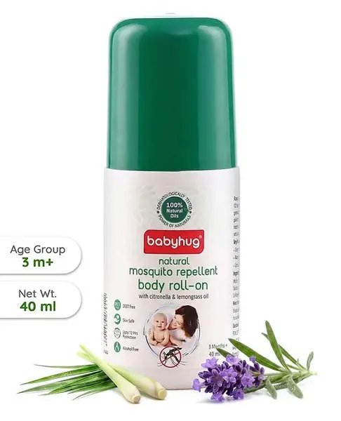 Babyhug Mosquito Repellent Body Roll On - 40 ml