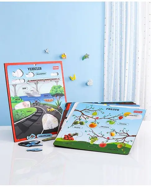 Babyhug 7 in 1 Jigsaw Puzzle - Multicolor