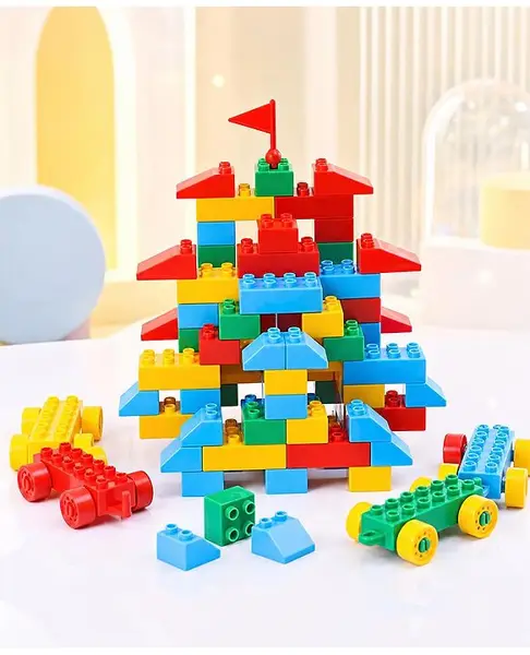 Babyhug Building Blocks Set Multicolour -102 Pieces