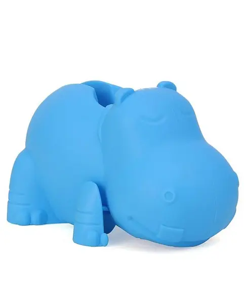 Hippo Shape Bath Faucet Cover - Blue