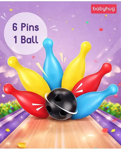 Babyhug Strike N Fun Bowling Set - Multicolour