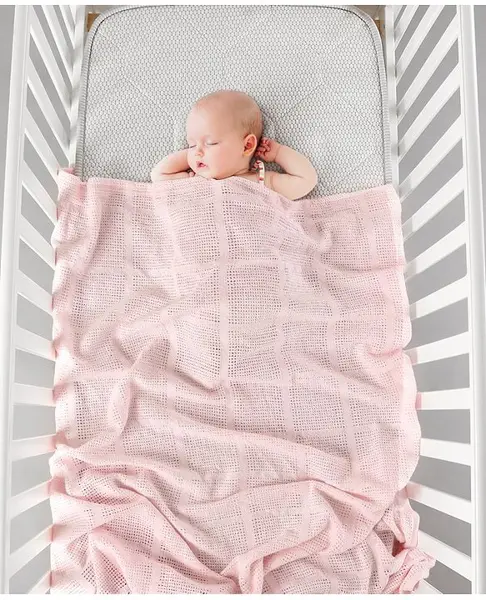 Babyhug All Season Cotton Blanket - Pink
